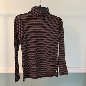 Madewell XXS Striped long sleeve turtleneck
